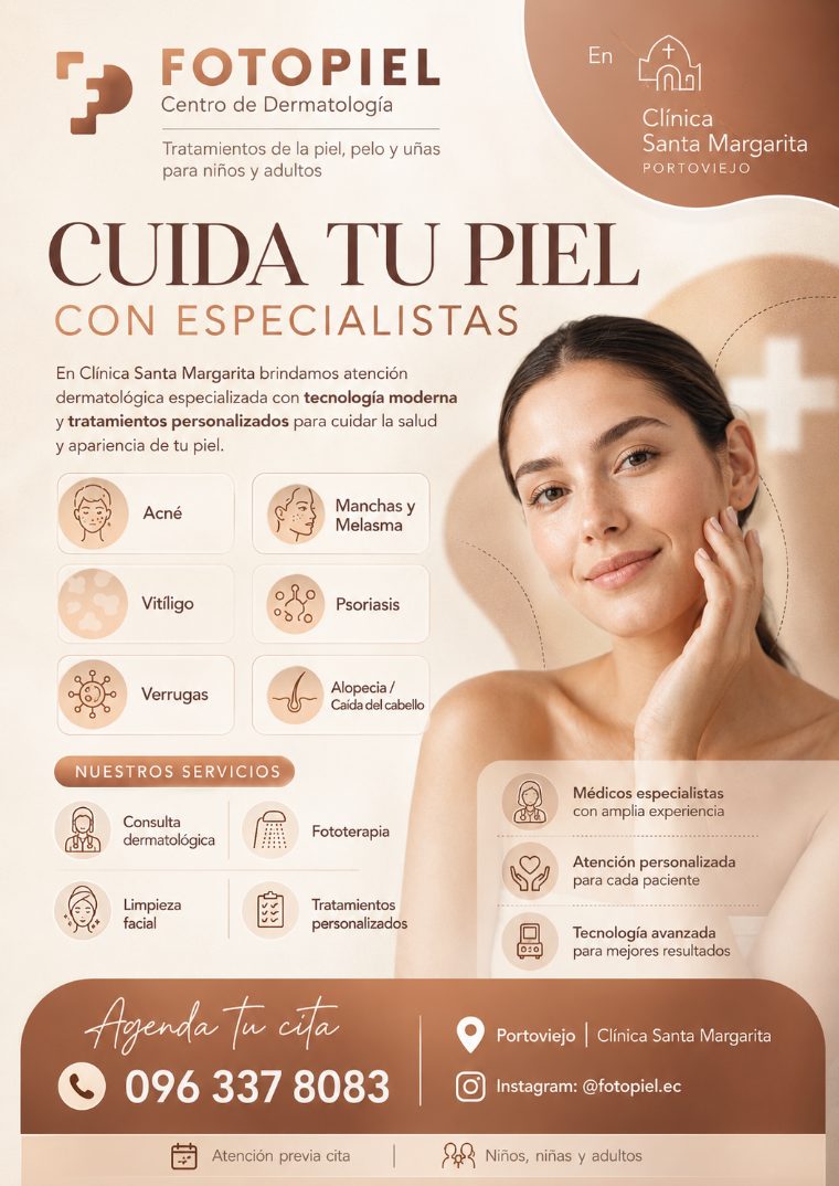 Fotopiel — Centro de Dermatología en Clínica Santa Margarita