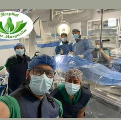 Implantación de marcapasos — área de Hemodinamia