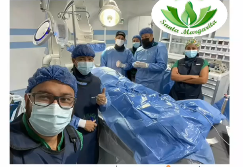 Equipo de Hemodinamia del Hospital Sta. Margarita